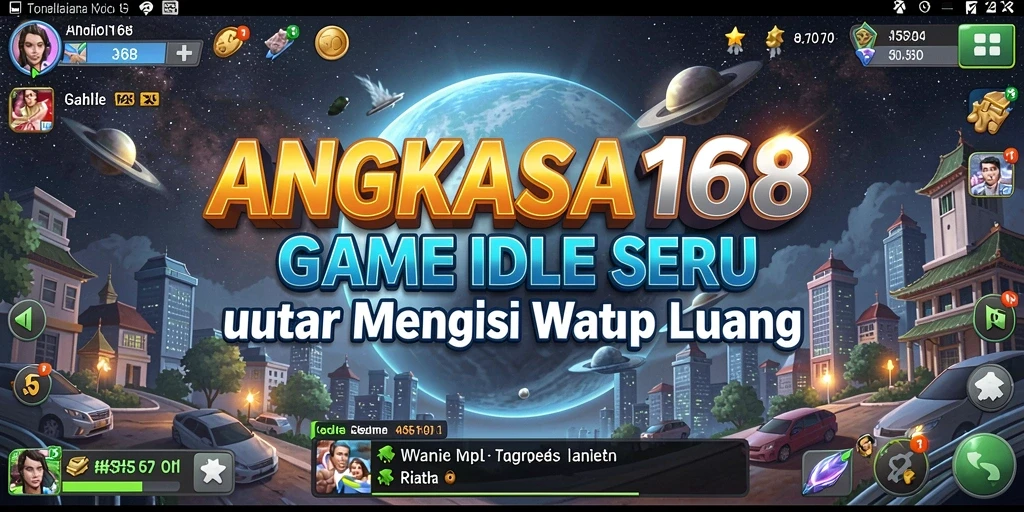 Tangkapan layar menampilkan gameplay Idle yang menarik dalam ANGKASA168.