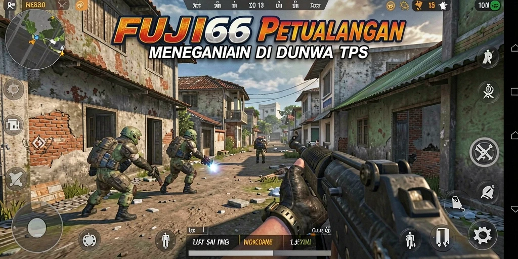 Tangkapan layar gameplay FUJI66 dengan aksi pertempuran yang intens.