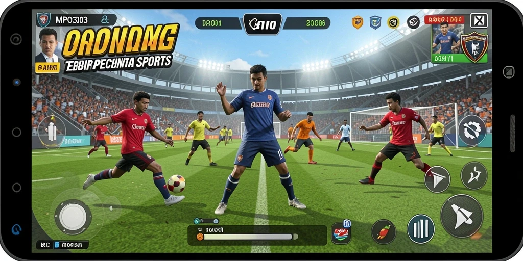 Tangkapan layar gameplay MPO303 yang menampilkan aksi olahraga yang mendebarkan.
