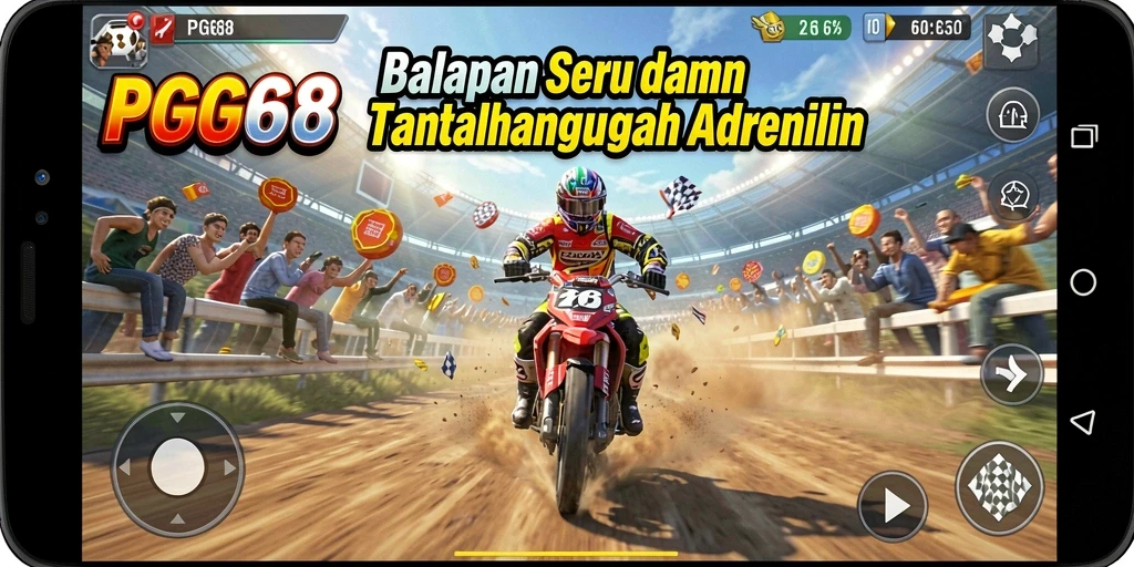 Pengalaman balapan seru di PGG68 dengan kendaraan cepat.