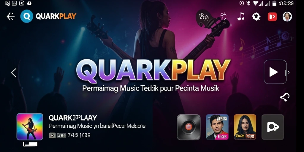 Tampilan gameplay interaktif di QUARKPLAY yang menyenangkan dan mendebarkan.