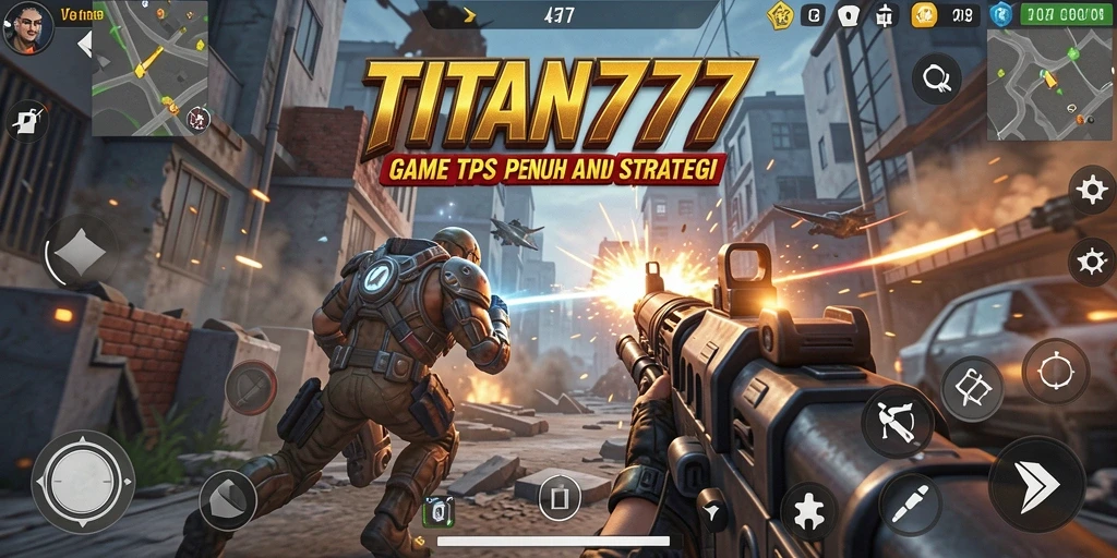 Tangkapan layar TITAN777 menampilkan pertempuran intens TPS yang mendebarkan.